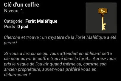 secrets forêt maléfique dofus