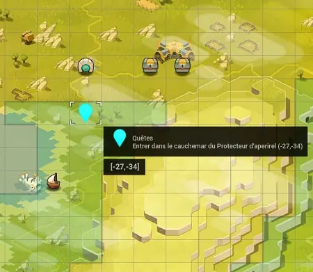 quête Cauchemars prémonitoires dofus