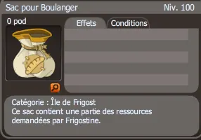 sac pour boulanger dofus