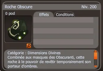 roche obscure Courir après des ombres