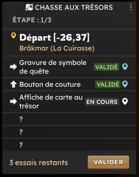 guide chasses aux trésors dofus