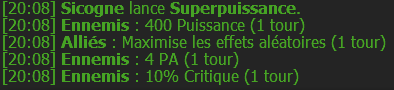 Avis de recherche Sicogne dofus