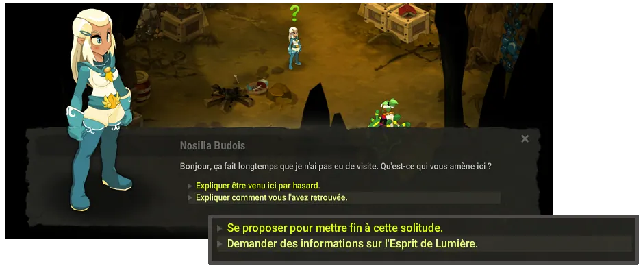 quête Esprit es-tu là dofus