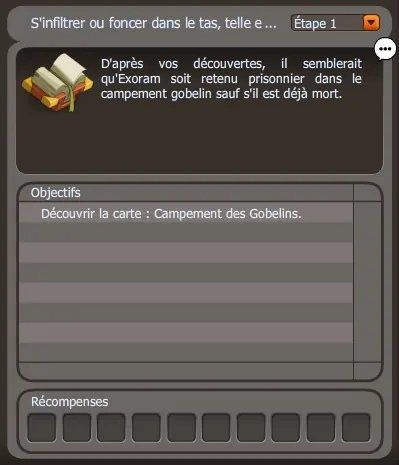 quête Opération commando dofus