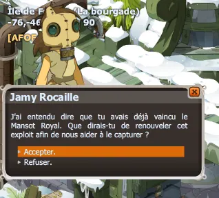 quete Monarchie parlementaire dofus