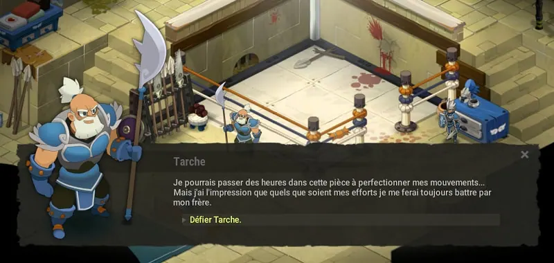 Entraînement avec Tarche