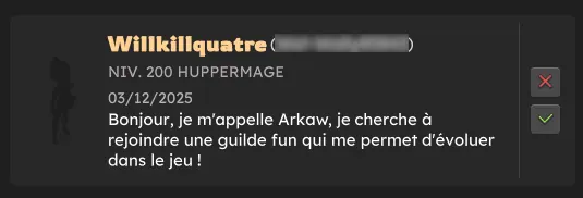 Les guildes dofus