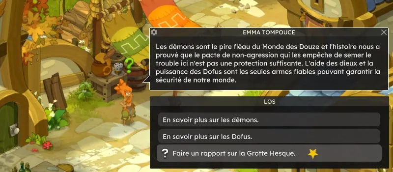 quête Donjon magistral dofus