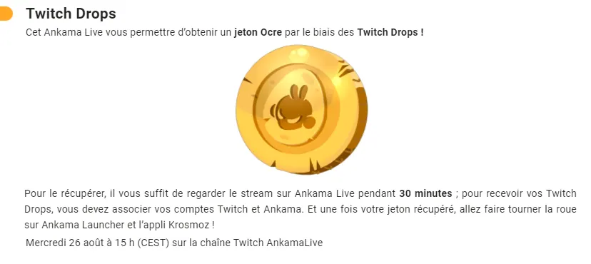 Comment obtenir des jetons Ocre dofus