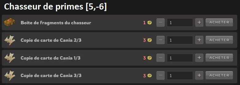 guide chasses aux trésors dofus