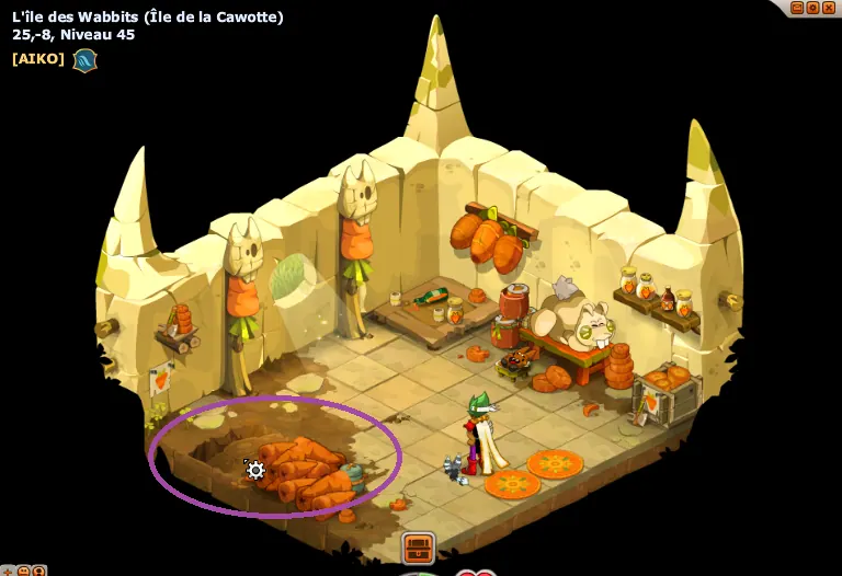 Il y a un os de Wabbit