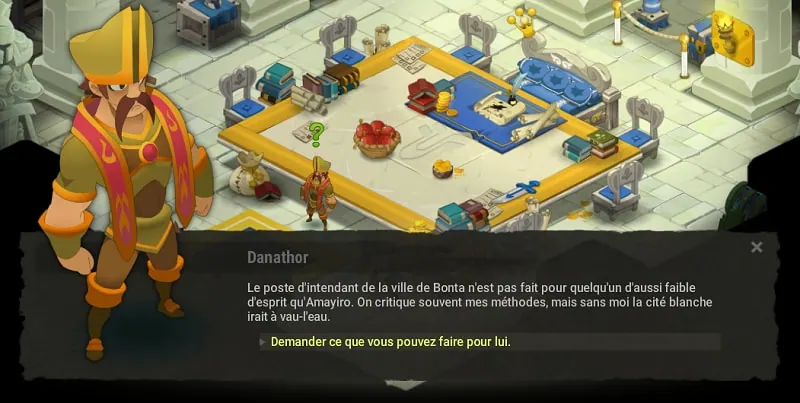 quête Au service de Danathor