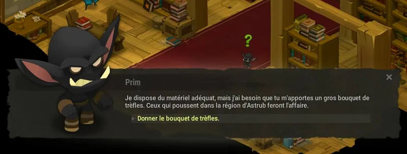 quête Sombres desseins