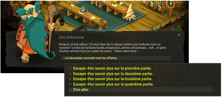 quête Souvenirs perdus dofus