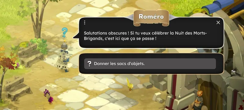 quête Vols à la charrette dofus