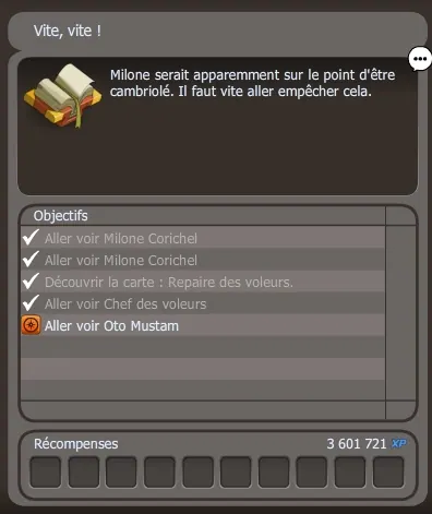 Cambriolage dofus