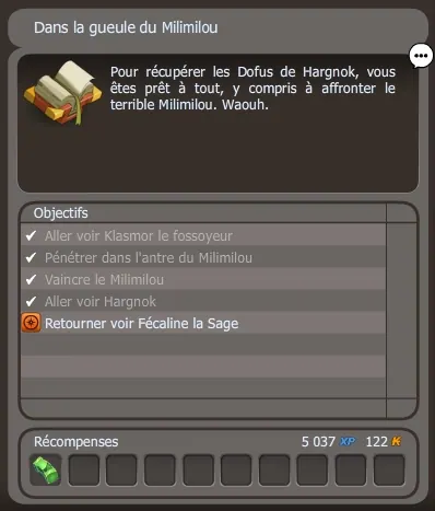 Dans la gueule du Milimilou