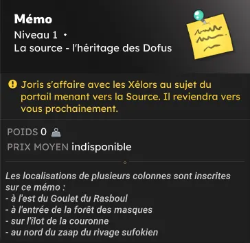 Saison Ivoire dofus