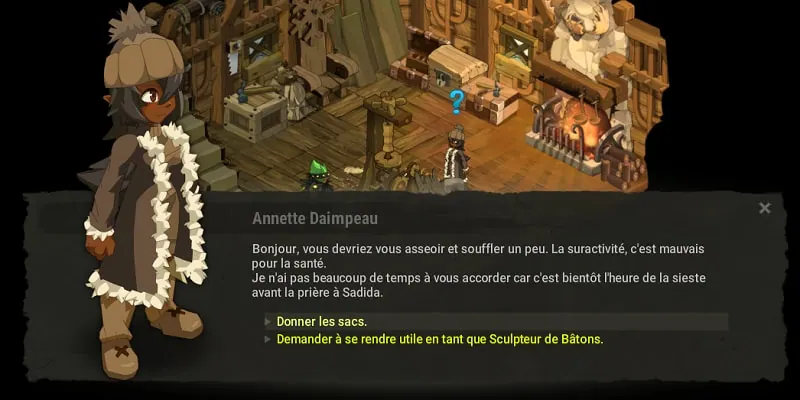 quête Mener à la baguette dofus