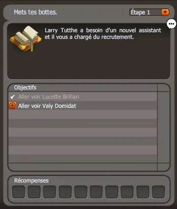 quête Une blague vaseuse dofus