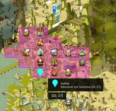 quête Le réceptacle des Dofus