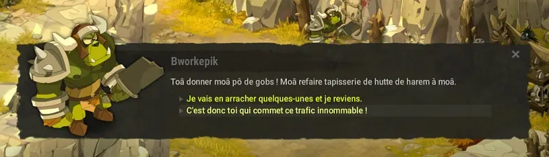 quête Manque de peaux dofus