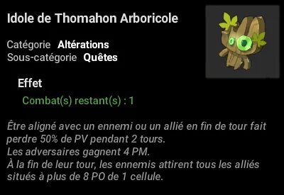 quête la bénédiction de Thomahon