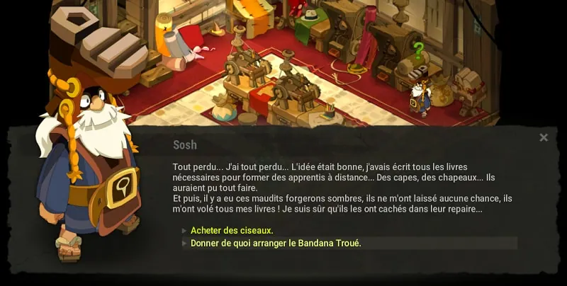 quête Bandanarthrie dofus