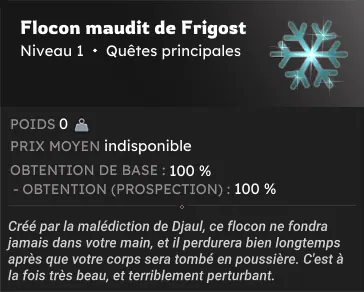 quête S'armer contre le destin