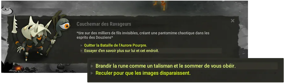 quête La danse de la dissonance dofus