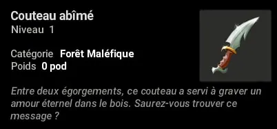 secrets forêt maléfique dofus