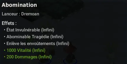 Avis de recherche Dremoan dofus