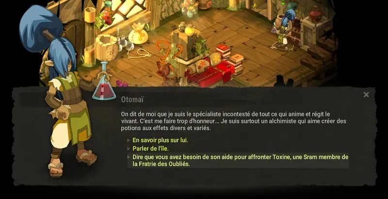 quête Le piège se referme dofus