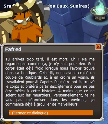 quête le Bazar du Bizarre