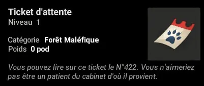 Les mystères de la forêt maléfique dofus