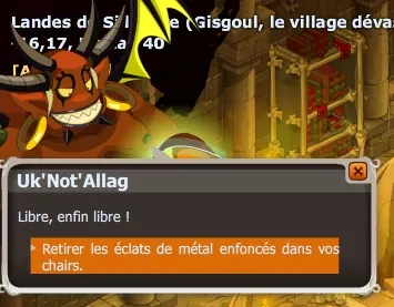 quête La vengeance est un plat qui se mange froid​