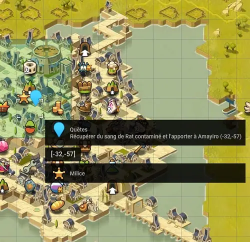 quête D'égouts temps dofus
