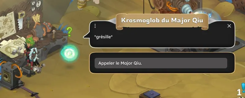 quête Un problème de taille dofus