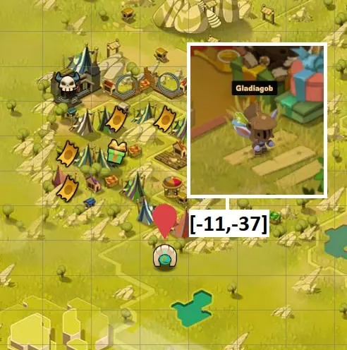 gladiatrool récompenses dofus