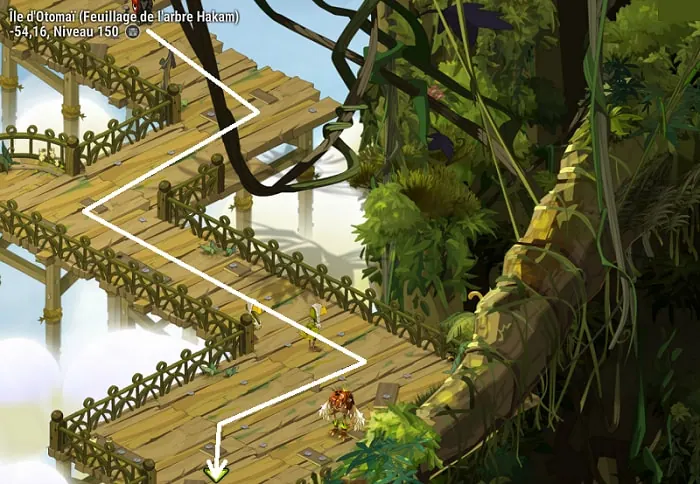 Chemin vers Otomaï dofus