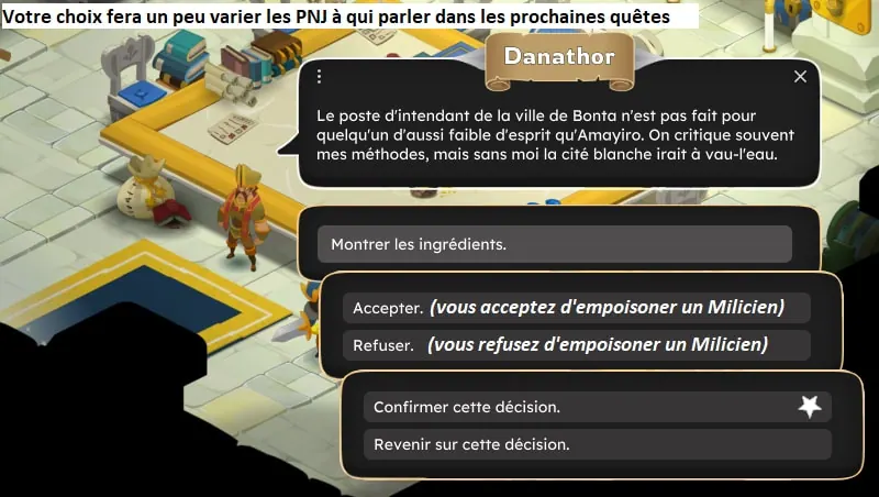 quête Au service de Danathor