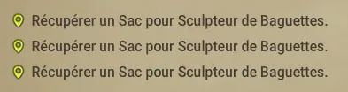 quête Mener à la baguette