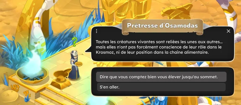 quête Ça barde là-haut