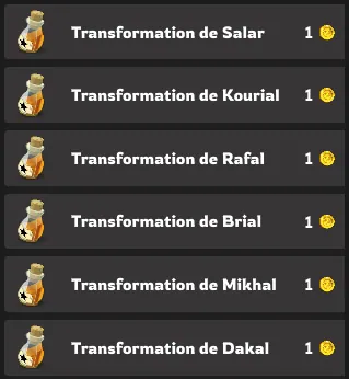 Saison Ocre dofus