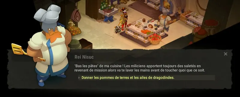 quête Corvée de patate