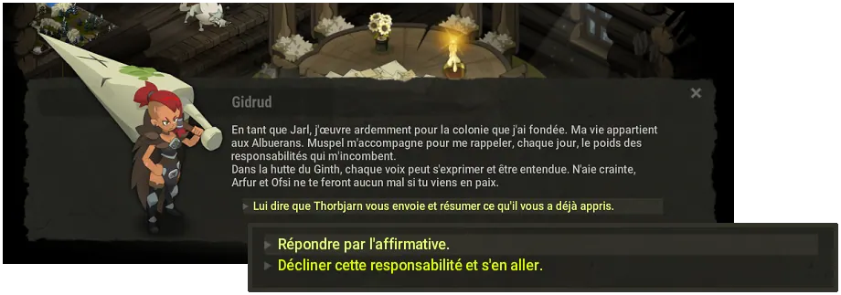 quête Un événement inattendu