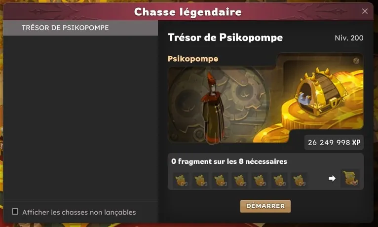 guide chasses aux trésors dofus
