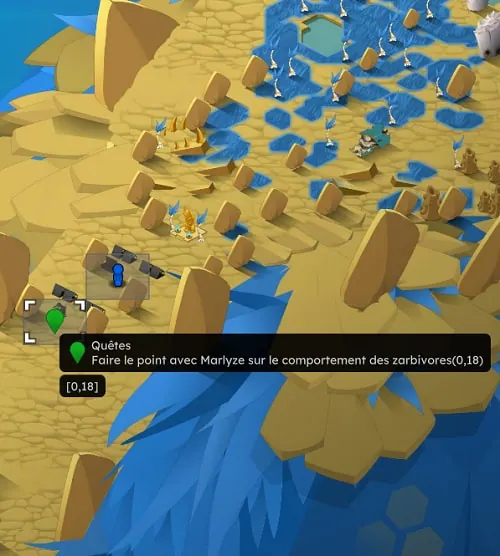 quête Quand on la cherche on finit par tomber dessus dofus