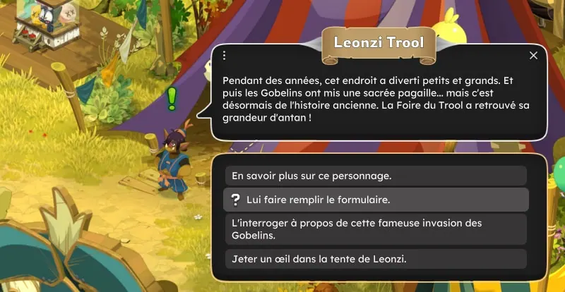 quête La foire du Trool suspectée