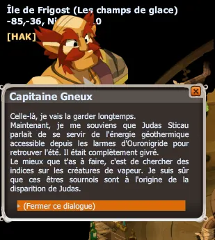 quête Chauffage à moindre frais dofus